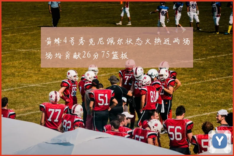黄蜂4号秀克尼佩尔状态火热近两场场均贡献26分75篮板